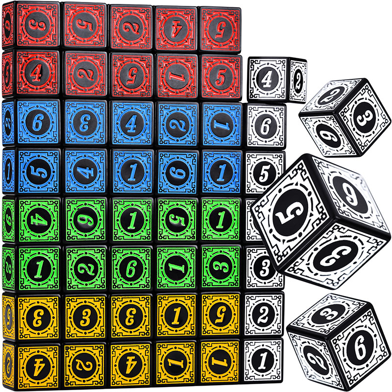 Board Game Dungeons And Dragons - 10 Teile/satz Acryl Würfel Set D6