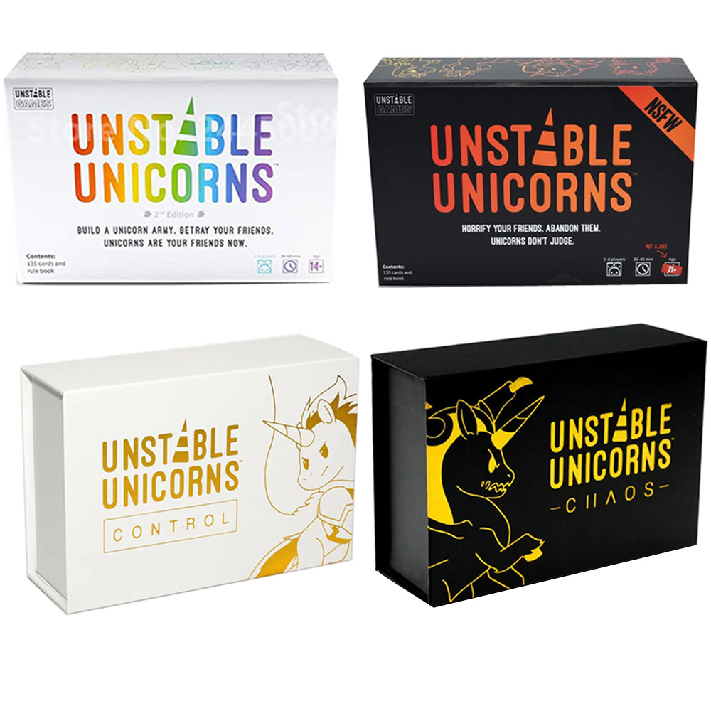 Board Game Here To Slay - Brettspiele Unstables Nightmares Expansion Unicorns Here