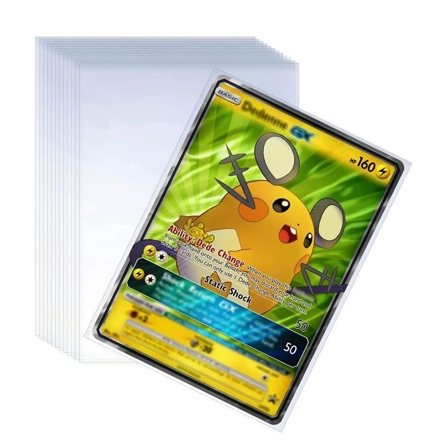 Board Game Quest - 100Pcs Spiele Karte Ärmeln Transparent Spielen