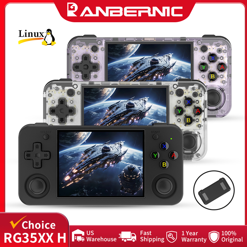 Board Game Warhammer 40K - Anbernic RG35XX H Retro Handheld-Spielkonsole mit