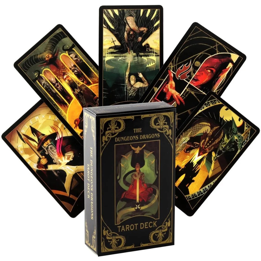 Board Game Dungeons And Dragons - Cartas De Tarot The Dungeon &