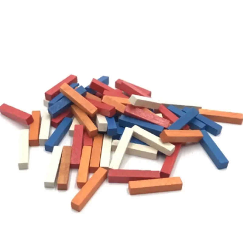 Chess Set Wooden - Weg/Haus/Stadt/Dieb Holzspielfiguren 97 Teile/satz Bunte Schachfiguren
