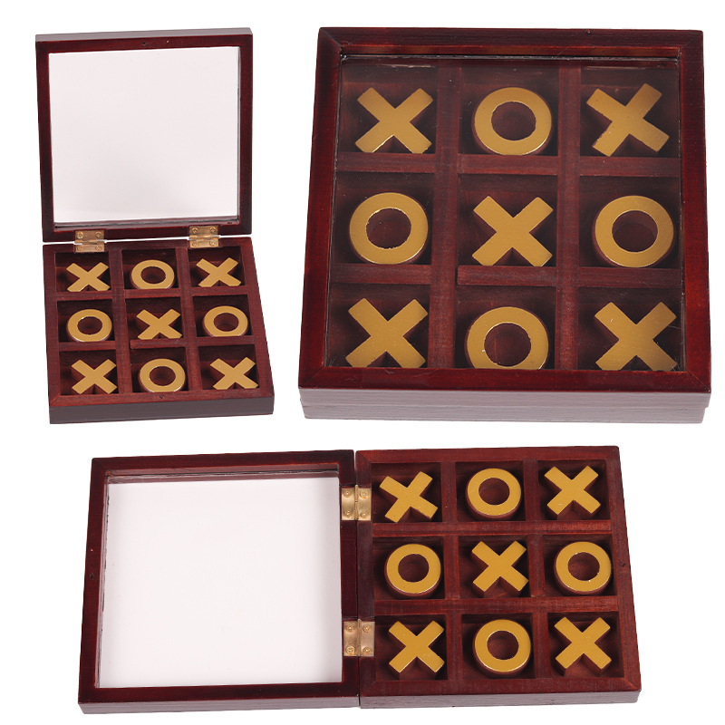Board Game Yearbook - Lustiges Tic Tac Toe Schachbrett Familieninteraktion