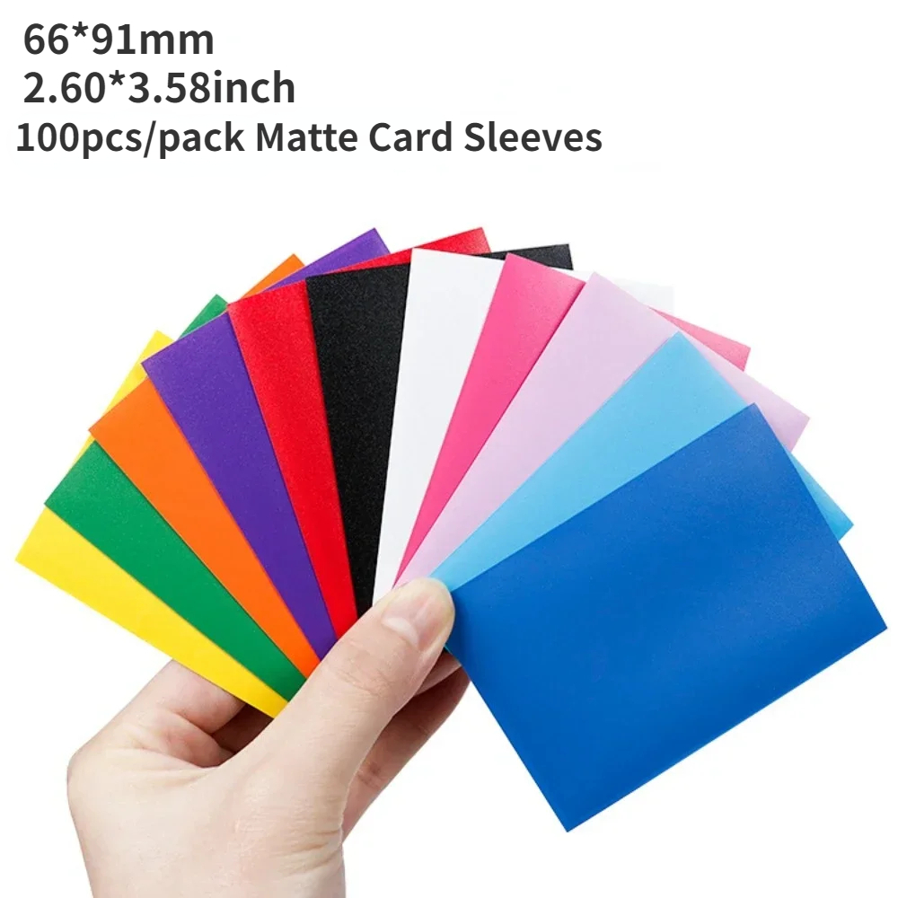 Board Game Quest - 100PCS 66x91mm Matte Kartenhüllen Standardgröße TCG