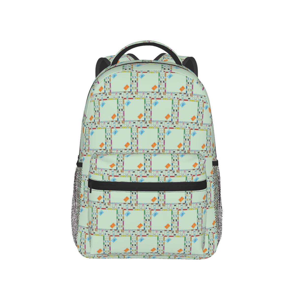 Board Game Monopoli - Brettspiel-Brett-Monopoly-Rucksack, heißer Verkauf, Tagesrucksack, große Kapazität,