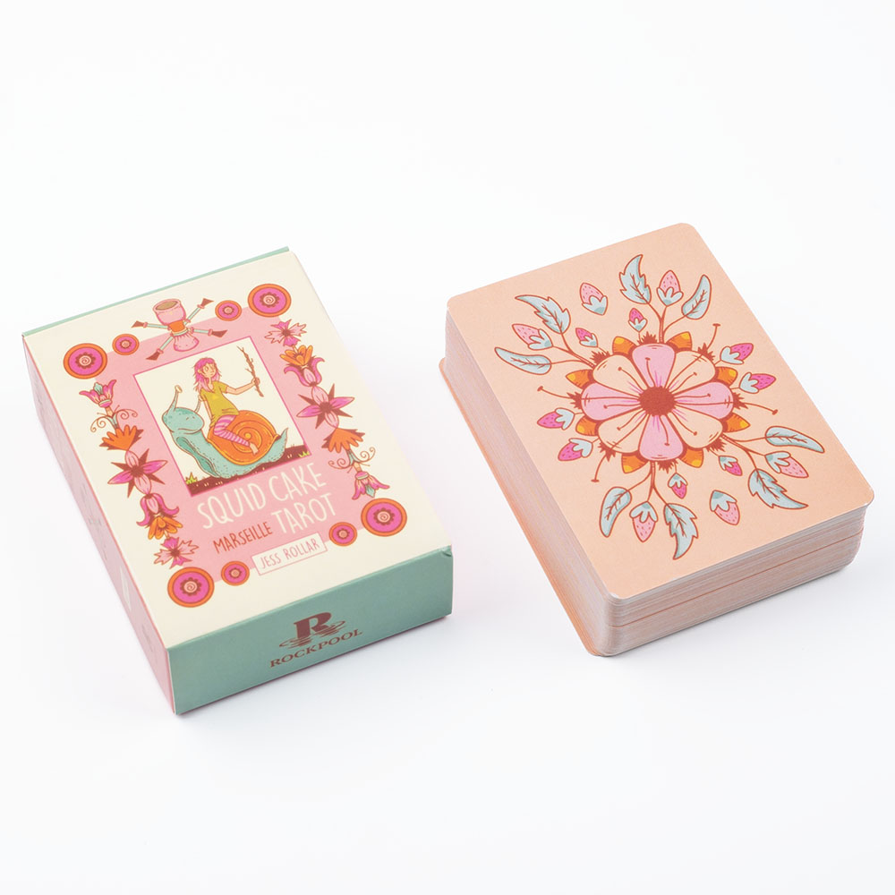 Board Game Design - Squid Cake Tarot 78-Karten-Deck Brettspiel Ausgefallene