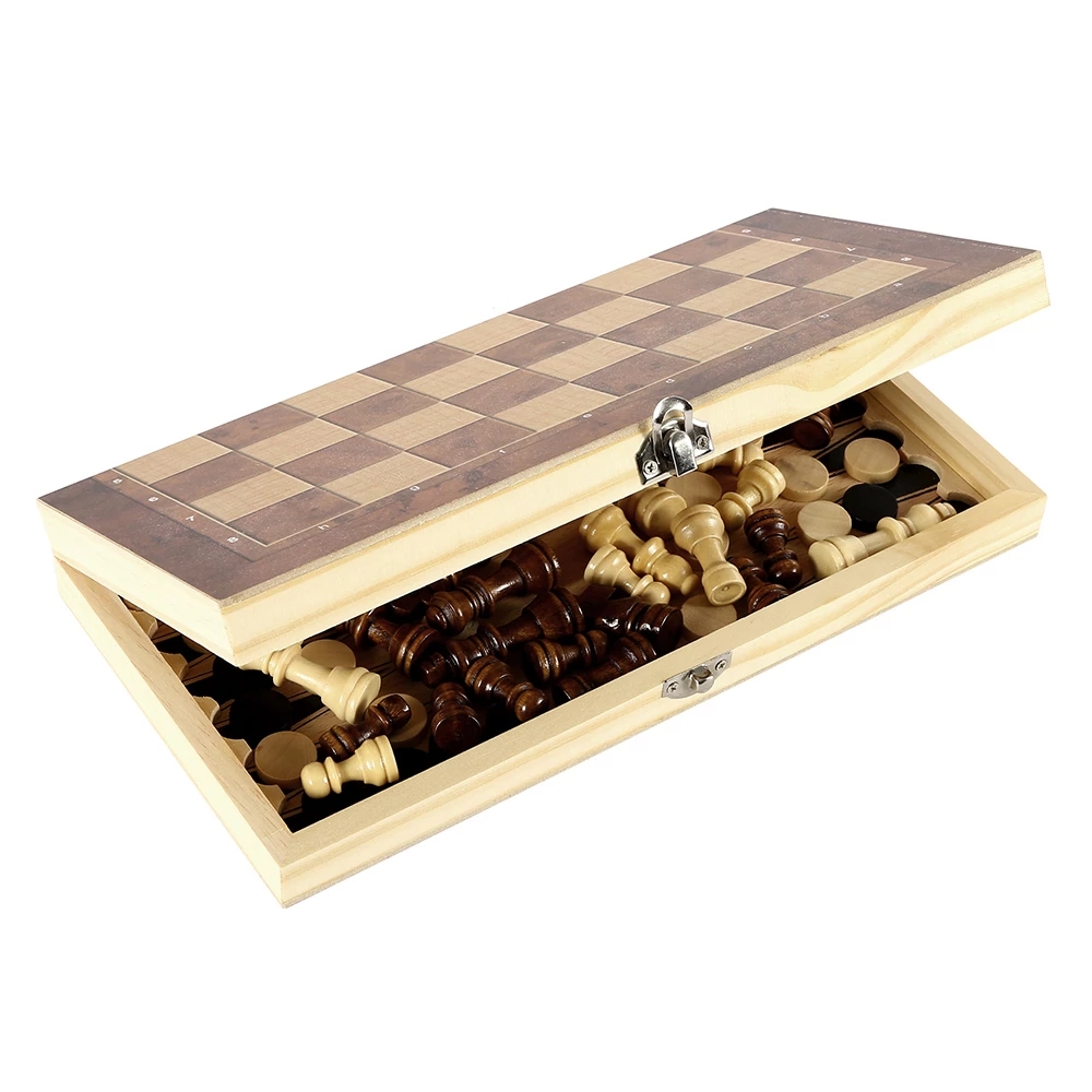 3-in-1-Schachbrett, klappbares – Board Game Harvest Bewertung und Preis