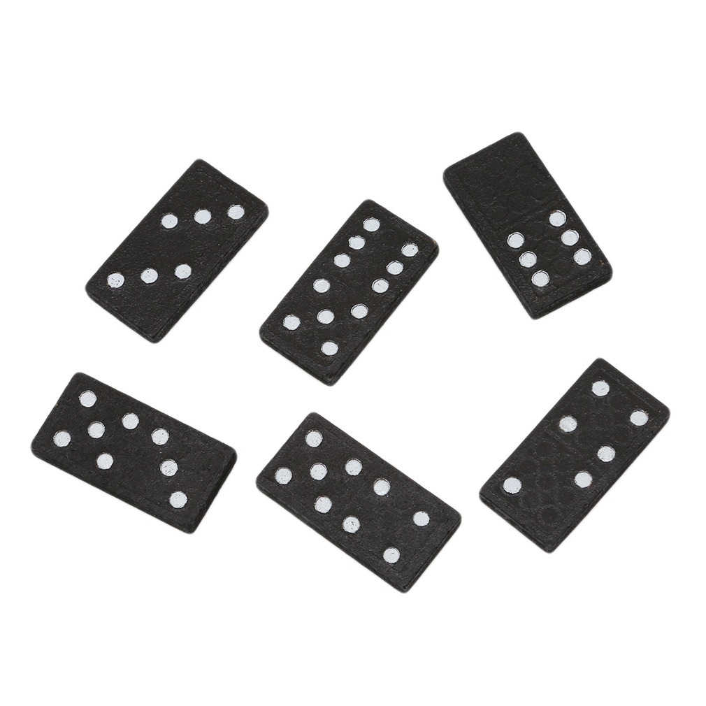 28-teilige schwarze Dominostei – Board Game Monopoli Bewertung und Preis