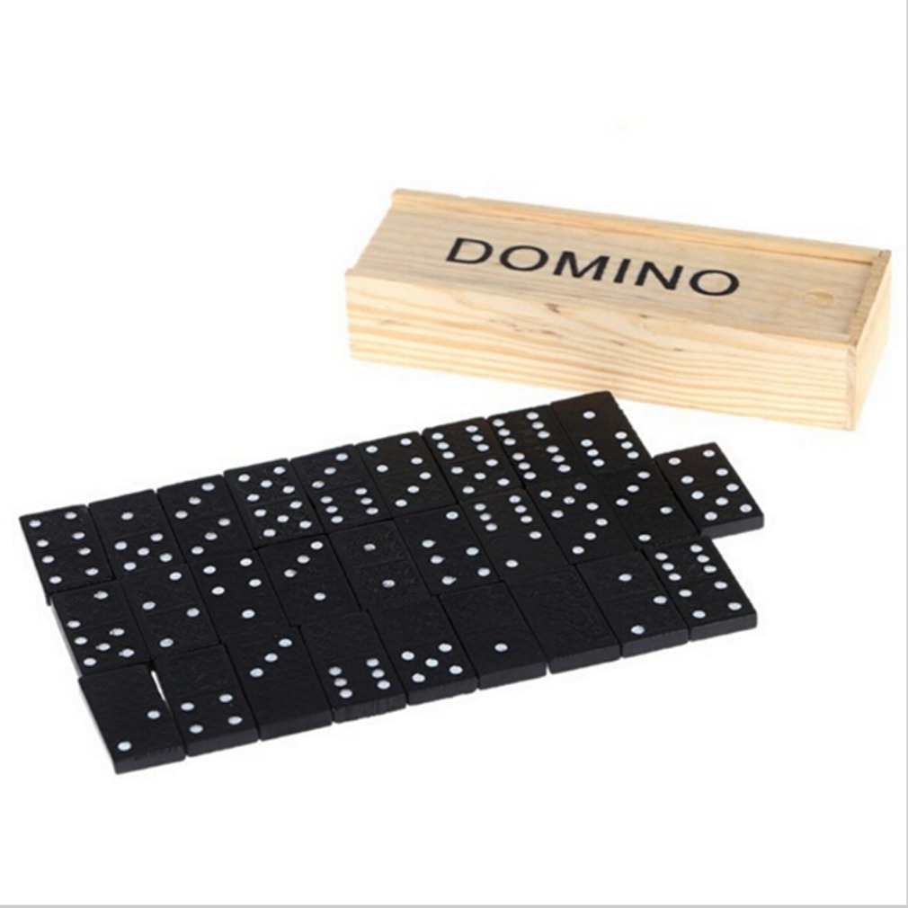28-teilige schwarze Dominostei – Board Game Monopoli Bewertung und Preis