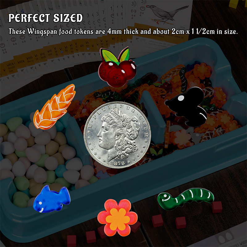 Spannweite-Food-Resource-Token – Board Game Harvest Bewertung und Preis