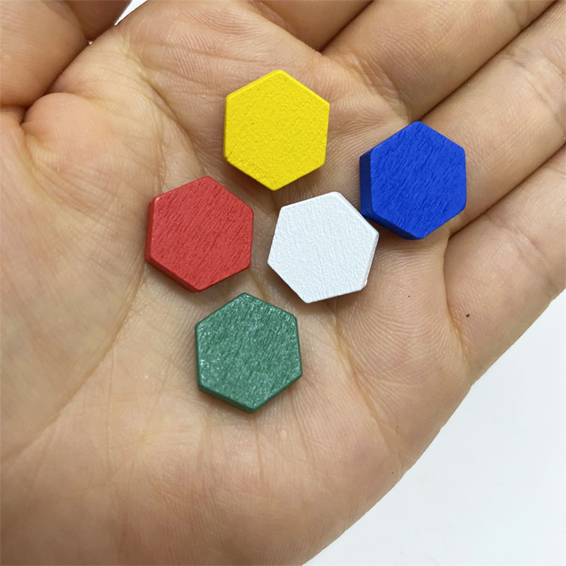 50 Stück sechseckige Prisma-Sp – Board Game Verdant Bewertung und Preis