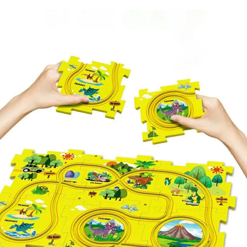 Kinder Pädagogisches Puzzle Tr – Board Game Race Track Bewertung und Preis