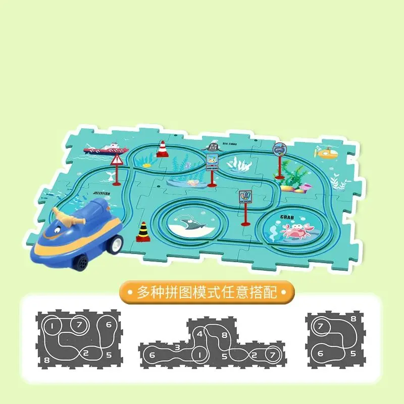 Kinder Pädagogisches Puzzle Tr – Board Game Race Track Bewertung und Preis