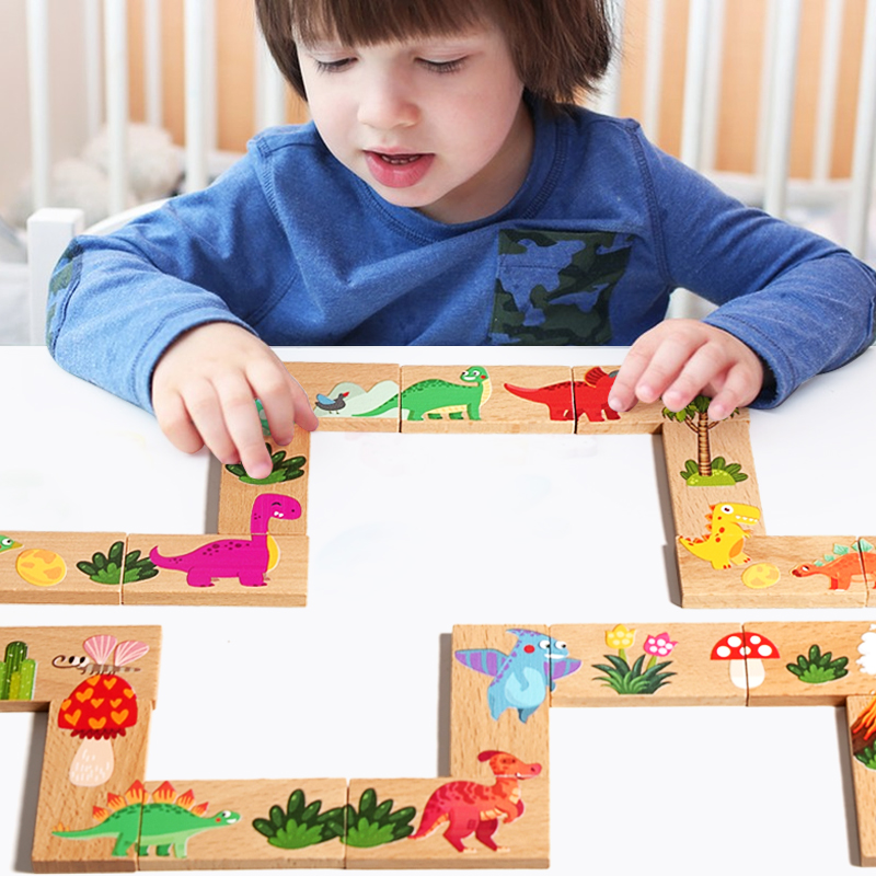 Holz Dinosaurier Domino Passen – Board Game Monopoli Bewertung und Preis