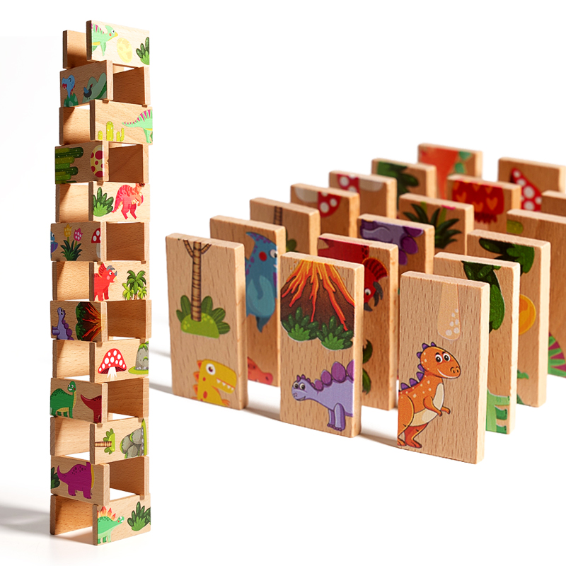 Holz Dinosaurier Domino Passen – Board Game Monopoli Bewertung und Preis