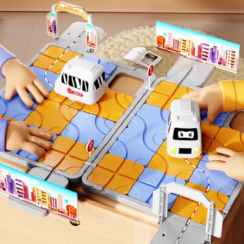 DIY Stadt-Abenteuer 3D Puzzle  – Board Game Race Track Bewertung und Preis