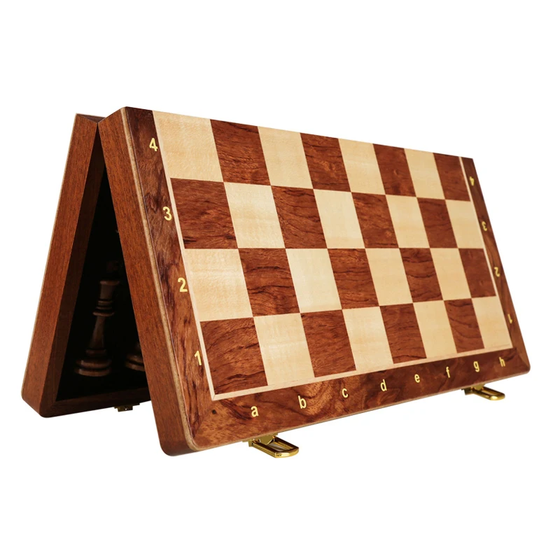 Erstklassige, zusammenklappbar – Chess Set Wooden Bewertung und Preis