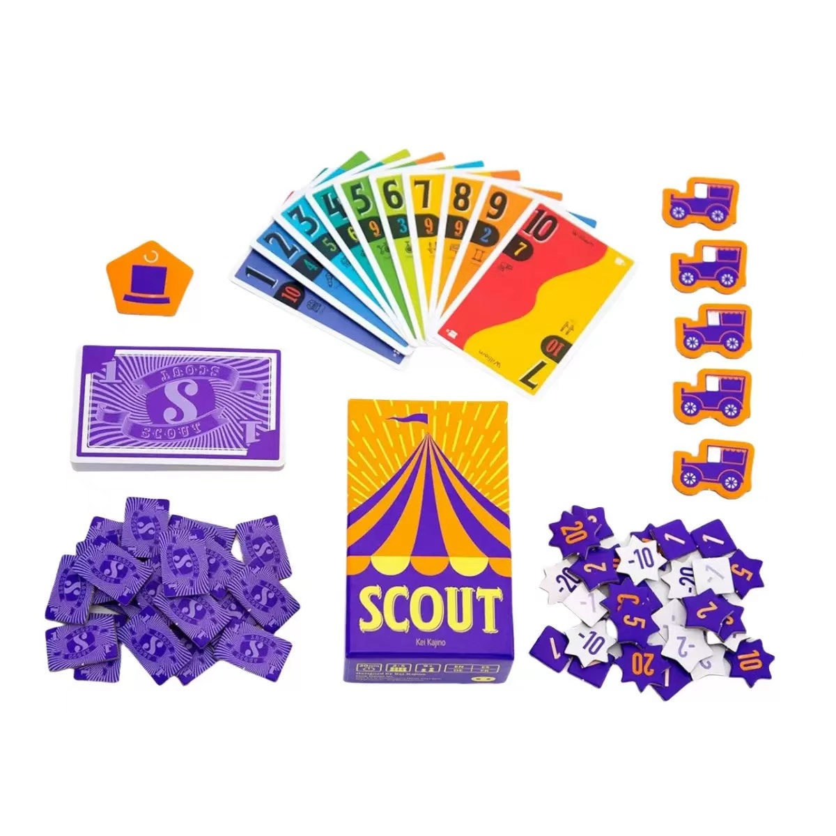 Scout-Kartenspiel, Circus Scou – Board Game Template Bewertung und Preis