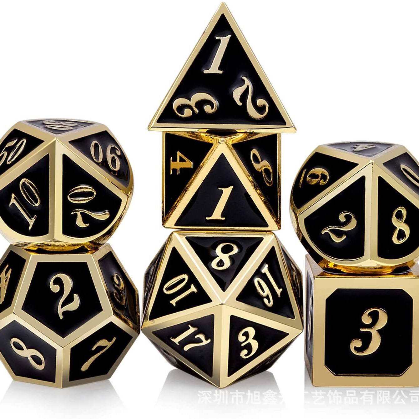 Metallwürfelset für D&D, TRPG, – Board Game Dungeons And Dragons Bewertung und Preis