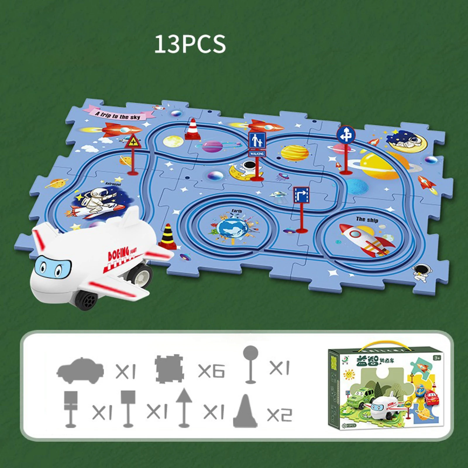 Montessori Elektrische Eisenba – Board Game Race Track Bewertung und Preis