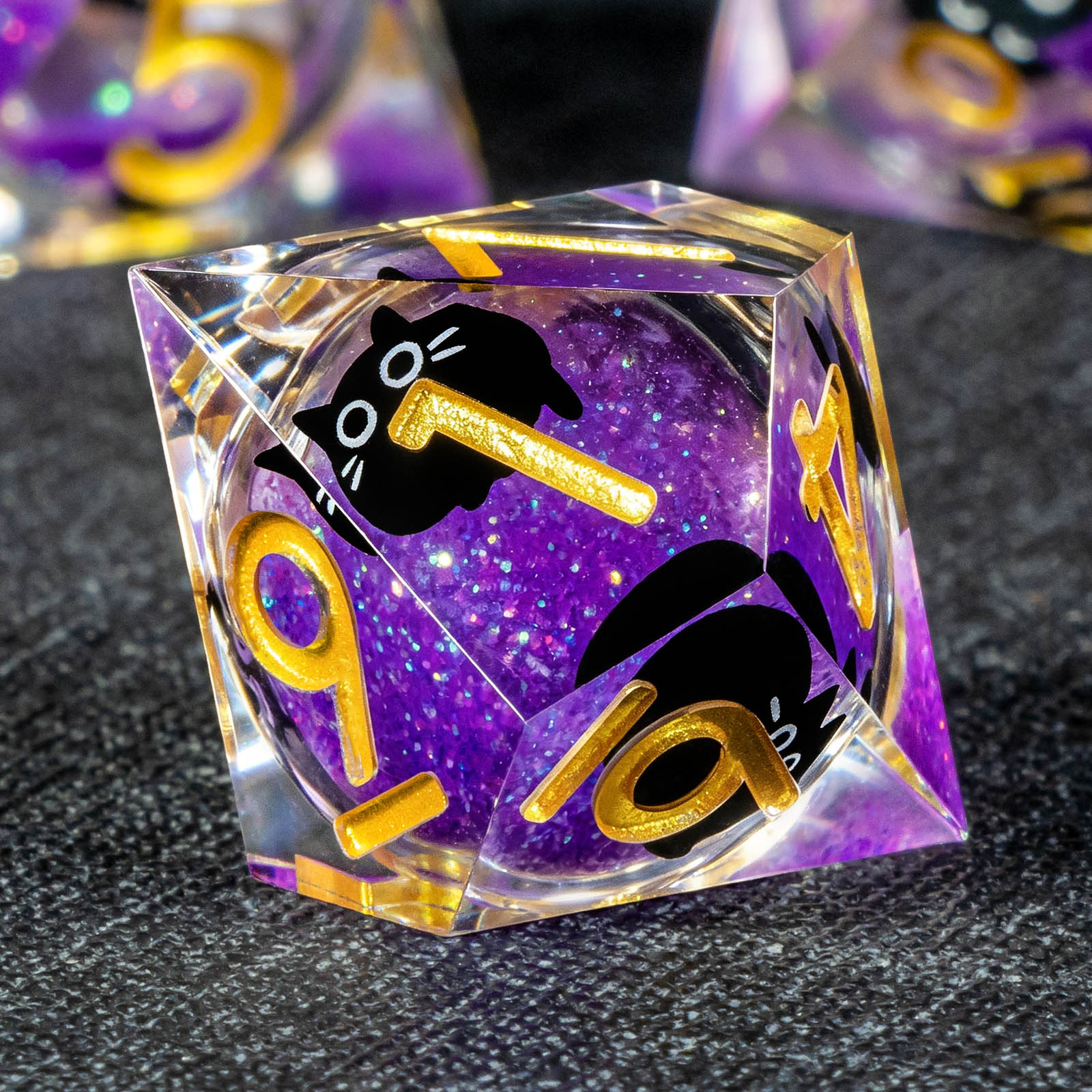 Cat Liquid Core DND Würfelset, – Board Game Dungeons And Dragons Bewertung und Preis