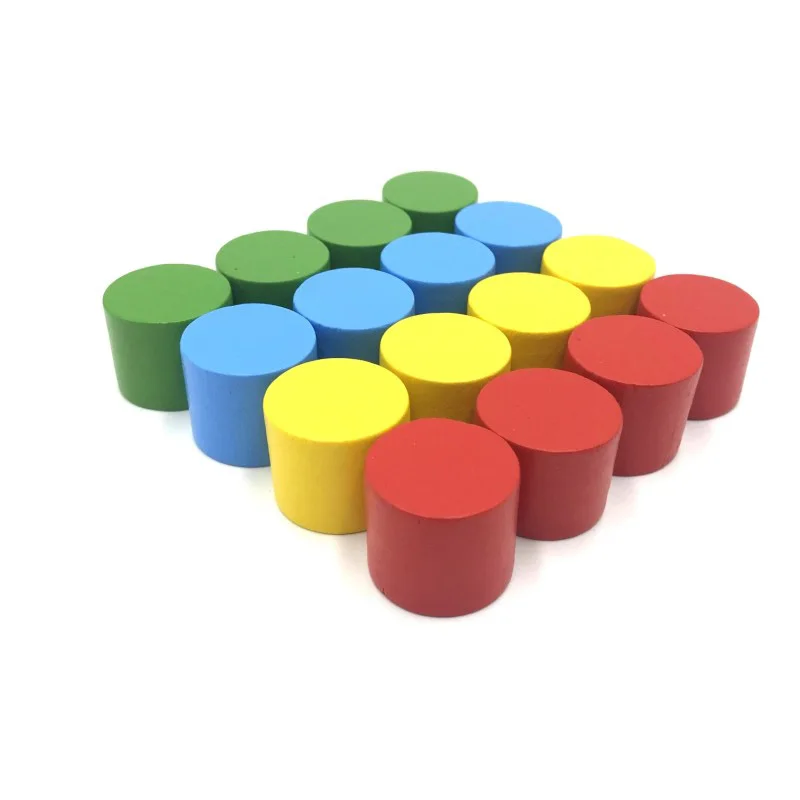 8 Teile/satz DIY Zylinder Scha – Chess Set Wooden Bewertung und Preis
