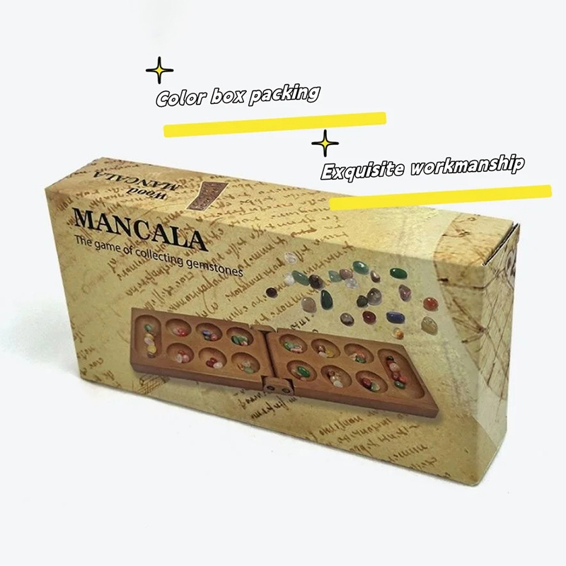 Antikes Mancala-afrikanisches  – Chess Set Wooden Bewertung und Preis