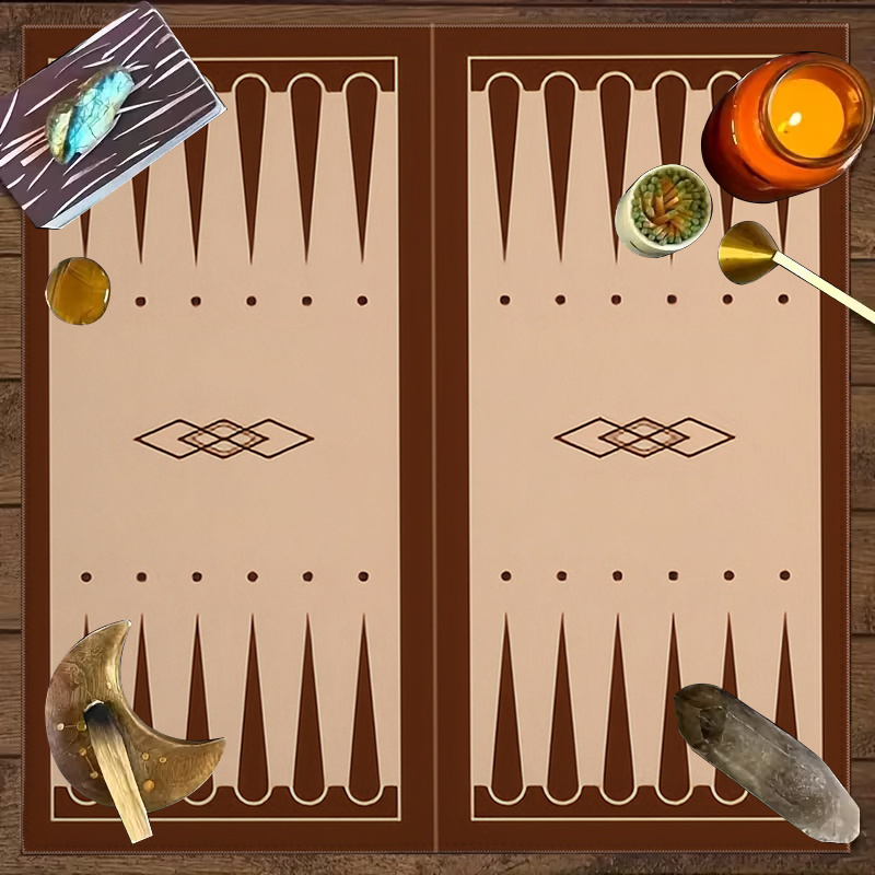 1 Stück braunes Backgammon-Bre – Board Game Harvest Bewertung und Preis