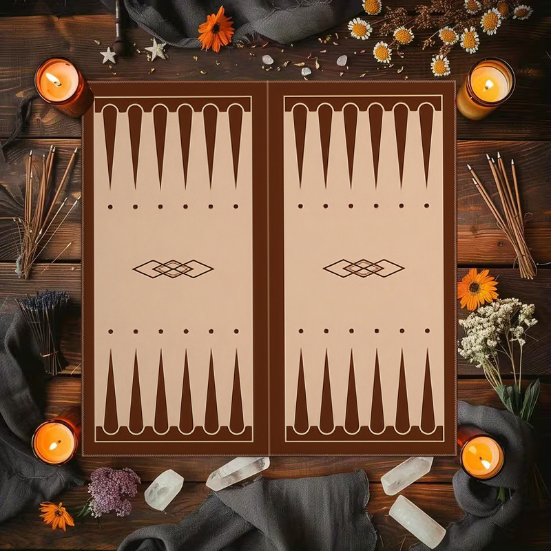 1 Stück braunes Backgammon-Bre – Board Game Harvest Bewertung und Preis