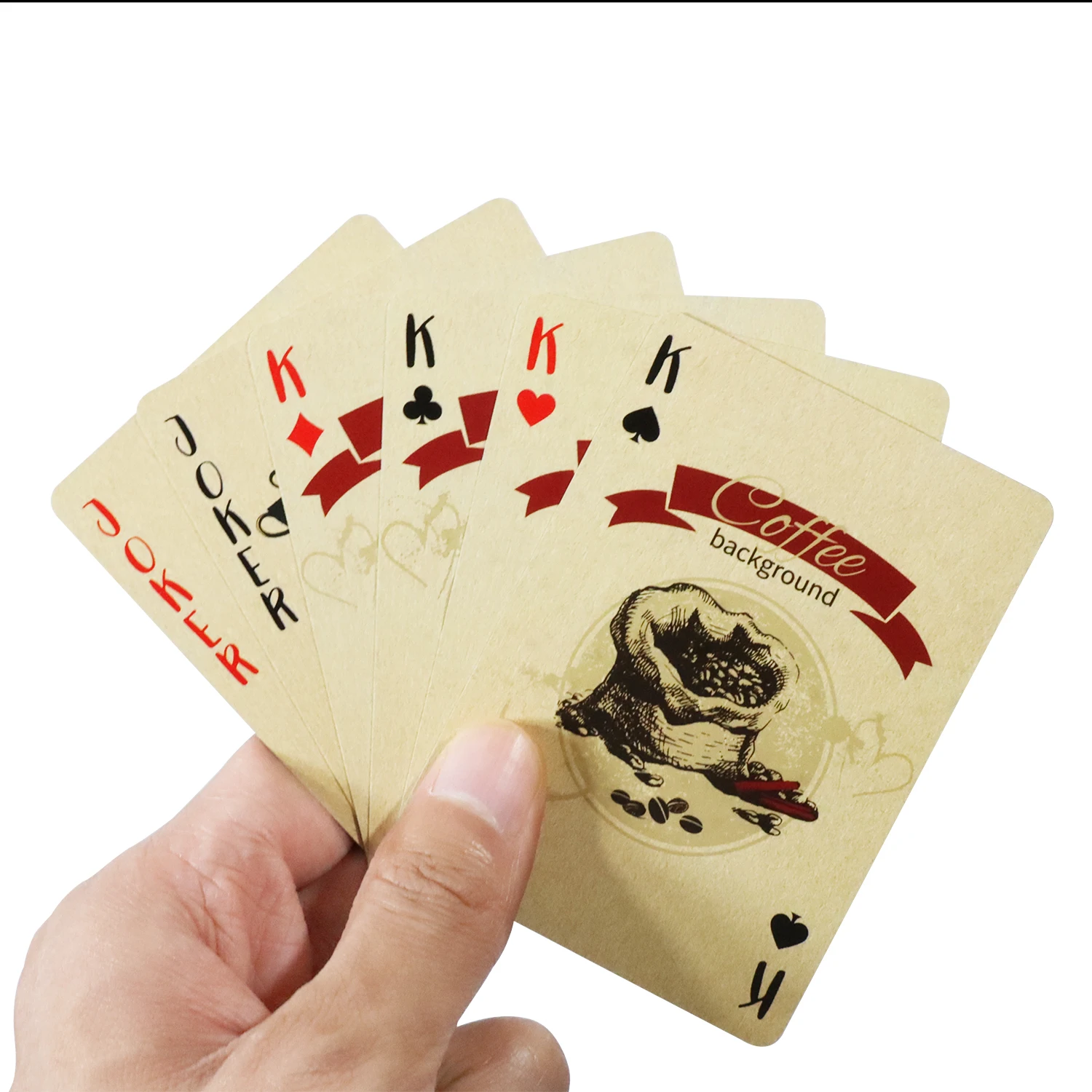 Kaffeepapier-Spielkarten im Vi – Board Game Yearbook Bewertung und Preis
