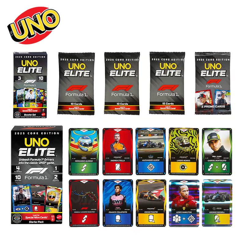 UNO Elite HotWheels F1 Racing  – Board Game Design Bewertung und Preis