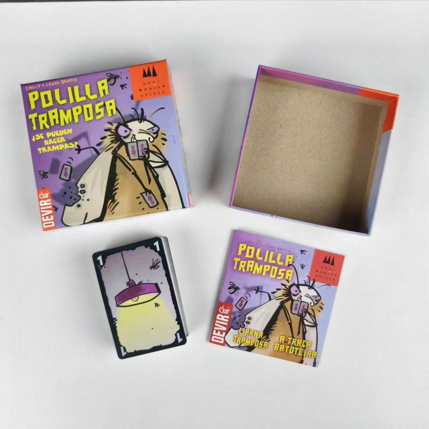 Spanisches Kartenspiel Polilla – Board Game Viral Bewertung und Preis