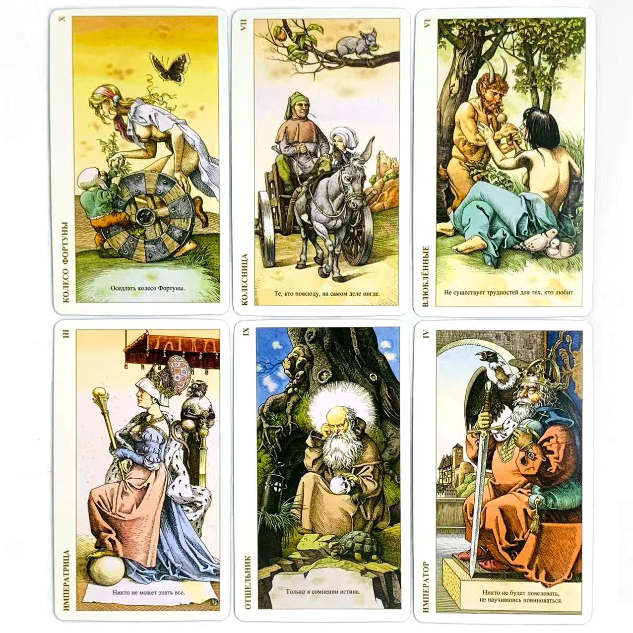 Russische Tarotkarten, Familie – Board Game Design Bewertung und Preis