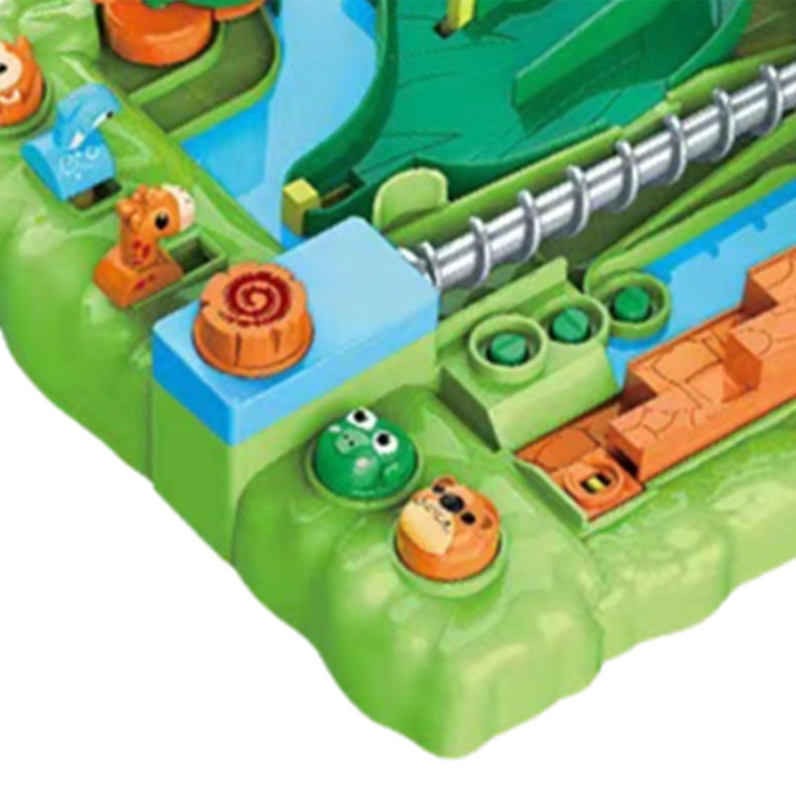 Murmelbahn Bausteine Brettspie – Board Game Race Track Bewertung und Preis