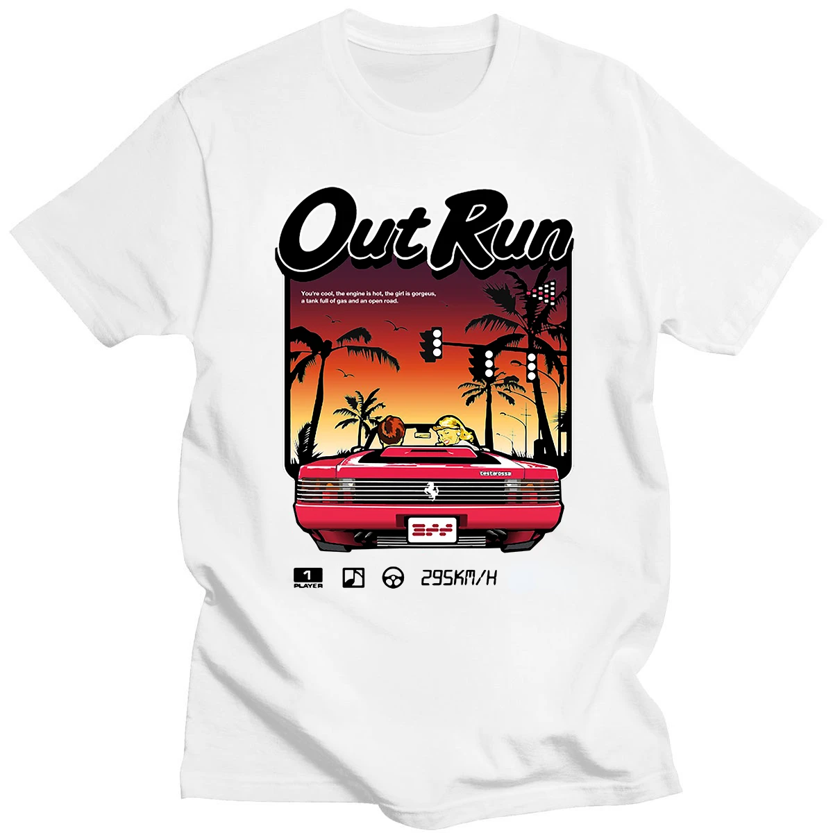 90er Jahre Vintage Out Run Top – Board Game Viral Bewertung und Preis