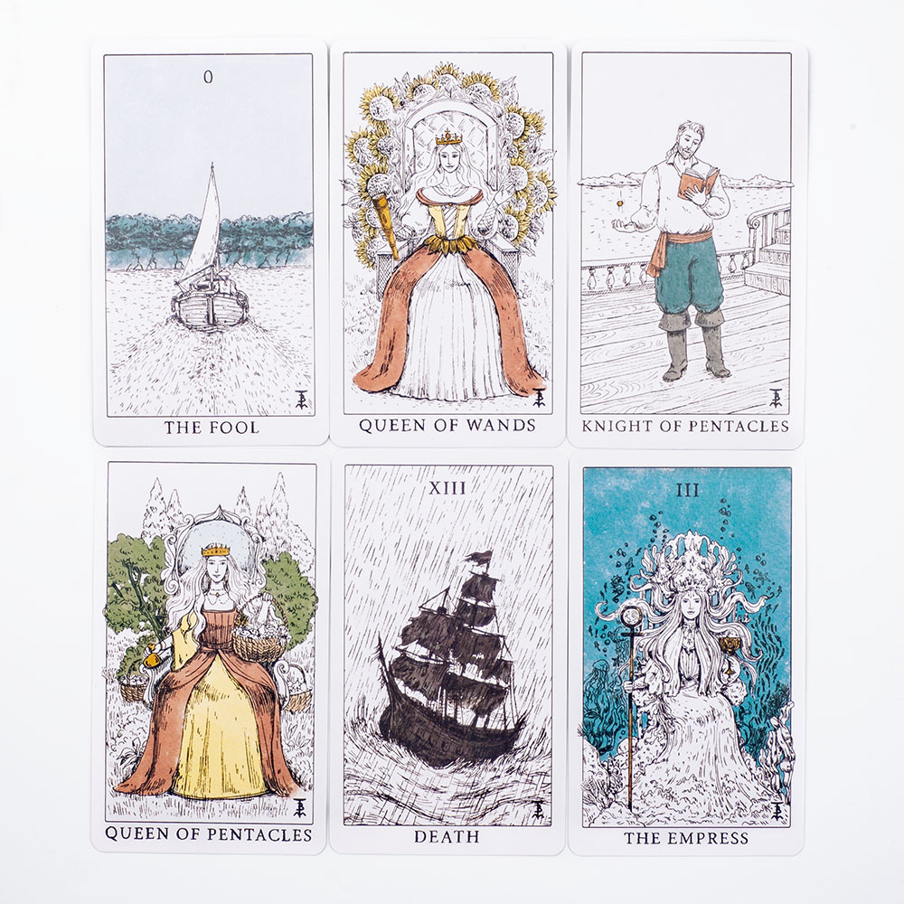 Tarot-Deck mit Ozean-Motiv, 78 – Board Game Design Bewertung und Preis